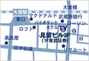 大宮スキンクリニック地図